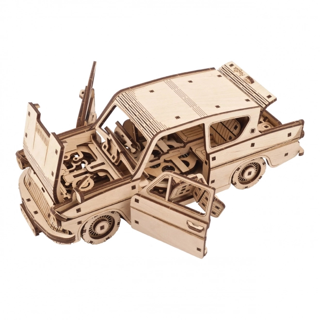Ugears 3D drewniana mechaniczna układanka Harry Potter Latający Ford Anglia
