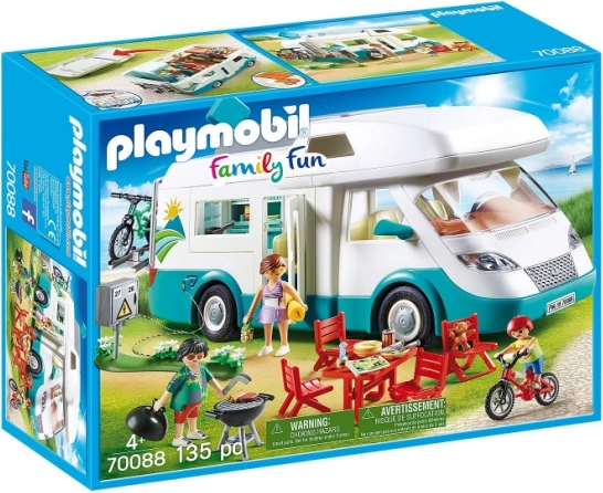 Zestaw figurek Family Fun rodzinny kamper