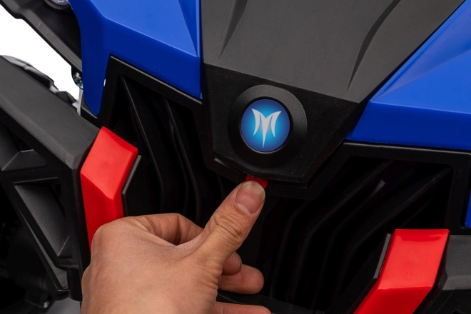 Dziecięcy elektryczny buggy UTV-MX niebieski