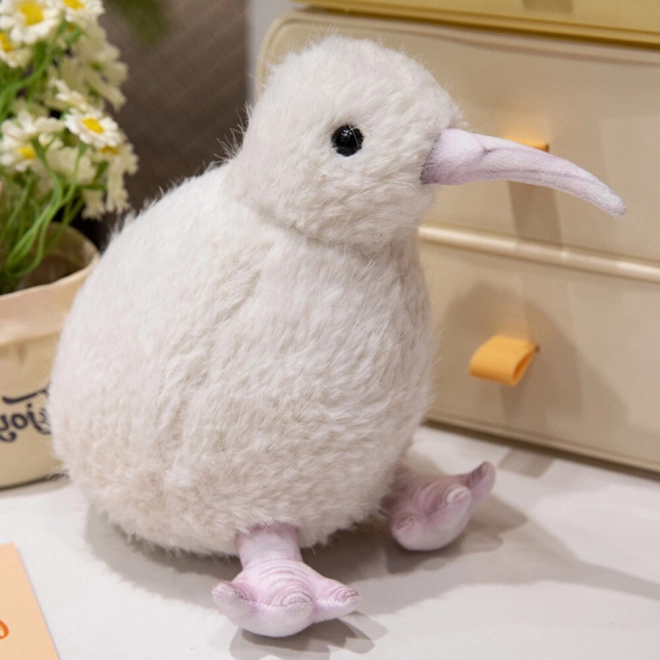 Pluszowy ptak Kiwi Biały 21 cm