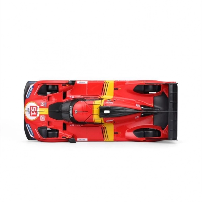 Bburago 1:24 Ferrari Wyścigi - 499P LMH - Czerwony #51