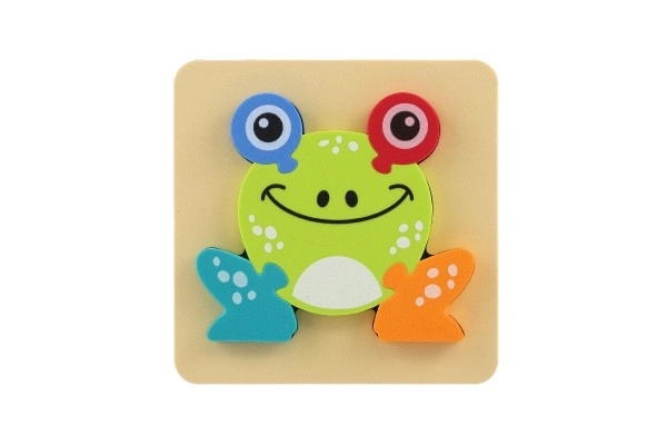 Piankowe puzzle 3D zwierzątka dla dzieci