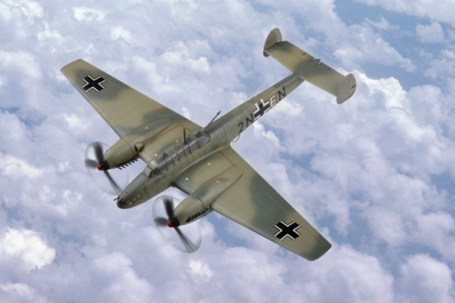Plastikowy model Messerschmitt Bf110 1:72 Hobby Boss