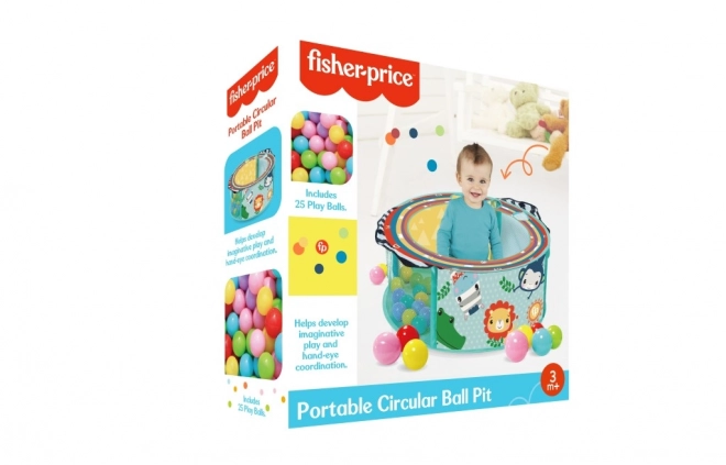 Fisher-Price Okrągły kojec z piłeczkami
