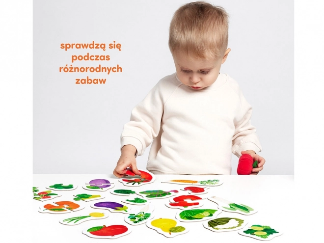 Zagadki parowe - Owoce i warzywa
