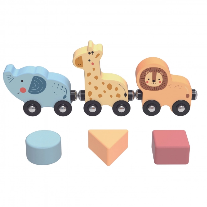 Drewniany stół Montessori z aktywnościami TOOKY TOY