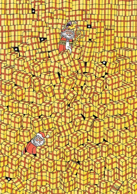 JUMBO Puzzle JvH Expert 4: Mnóstwo prezentów 500 elementów