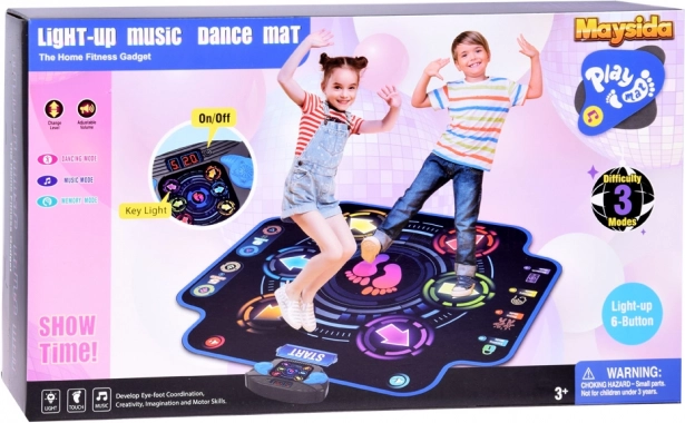 Muzyczna mata taneczna dla dzieci z Bluetooth