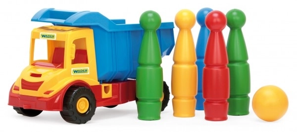 Ciężarówka wywrotka Multi Truck z kręglami