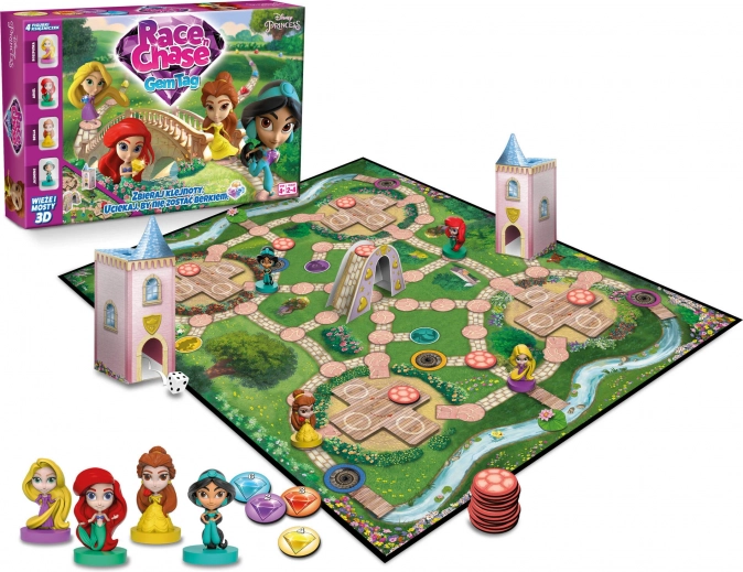 Cartamundi Disney Princess Racenchase gra planszowa