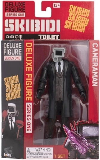 Skibidi Toilet - DeLux kolekcjonerskie figurki 15 cm