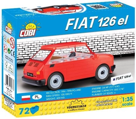 72 wysokiej jakości elementów COBI