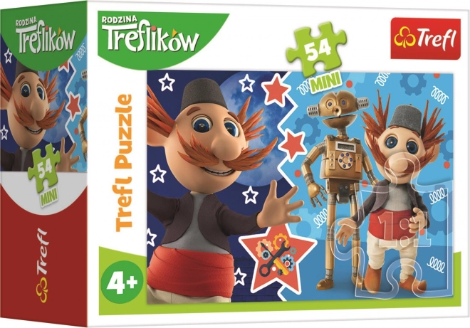 Puzzle Trefliki Wujek 54 elementów