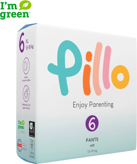 Jednorazowe pieluchomajtki Premium Pants rozmiar 6 (13–18 kg) 23 szt.
