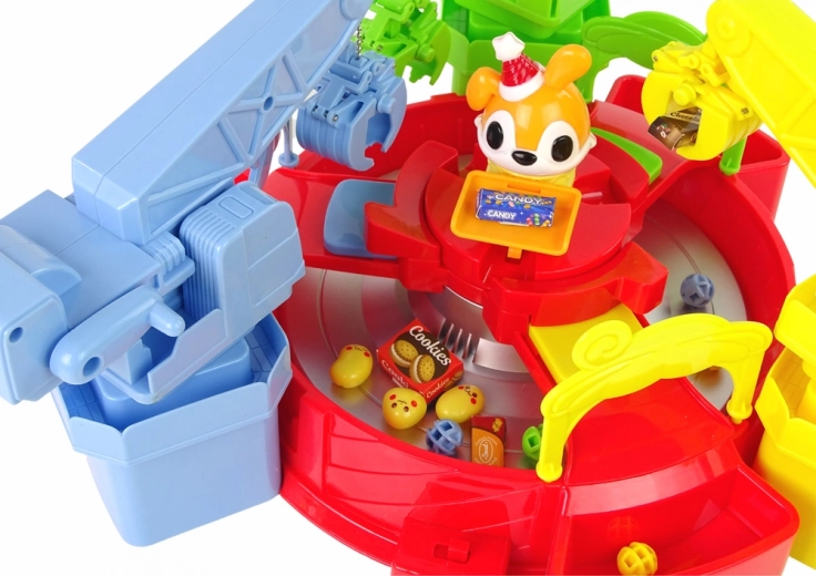 Kolorowe akcesoria i atrapy słodyczy