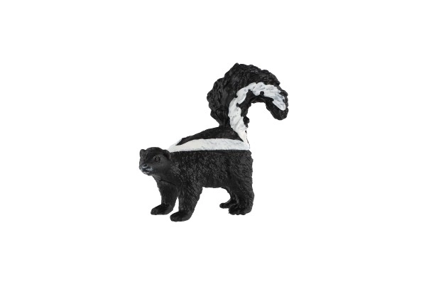 Skunk pruhowany plastik zooted 5cm w woreczku