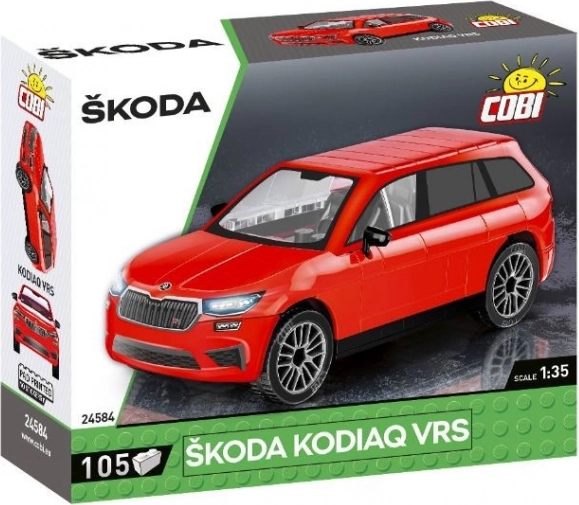 Klocki auto Škoda Kodiaq vRS 1:35 od COBI