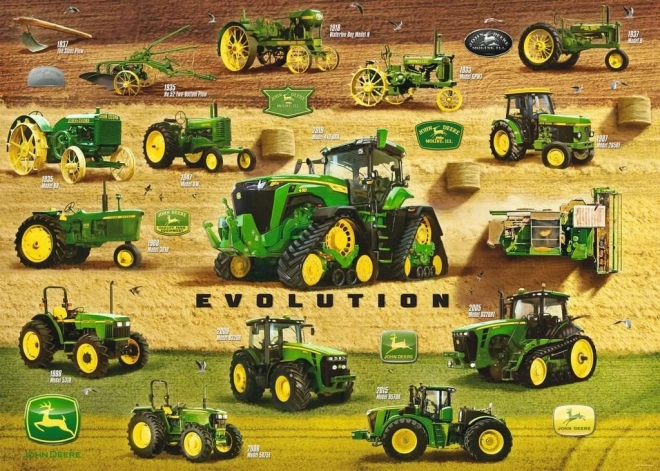 RAVENSBURGER Puzzle John Deer: Dziedzictwo 1000 kawałków