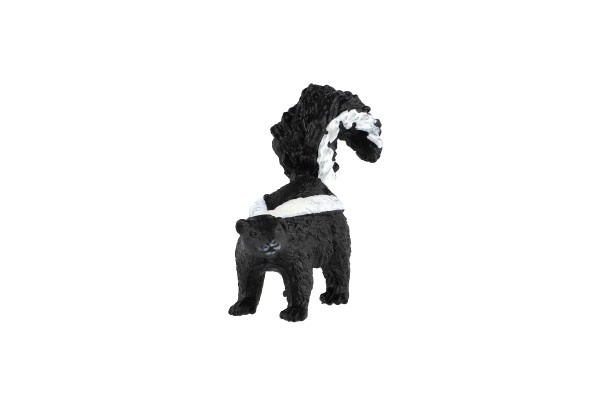 Skunk pruhowany plastik zooted 5cm w woreczku