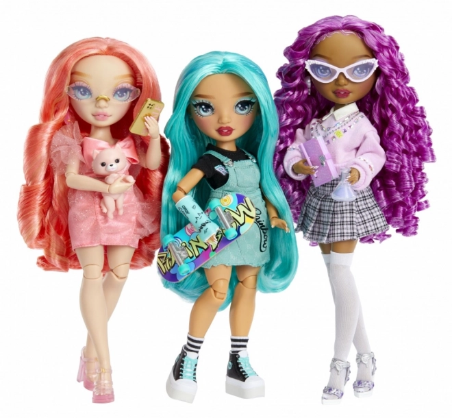 Rainbow High Nowi Przyjaciele - Modna lalka Pinkly Paige Pink