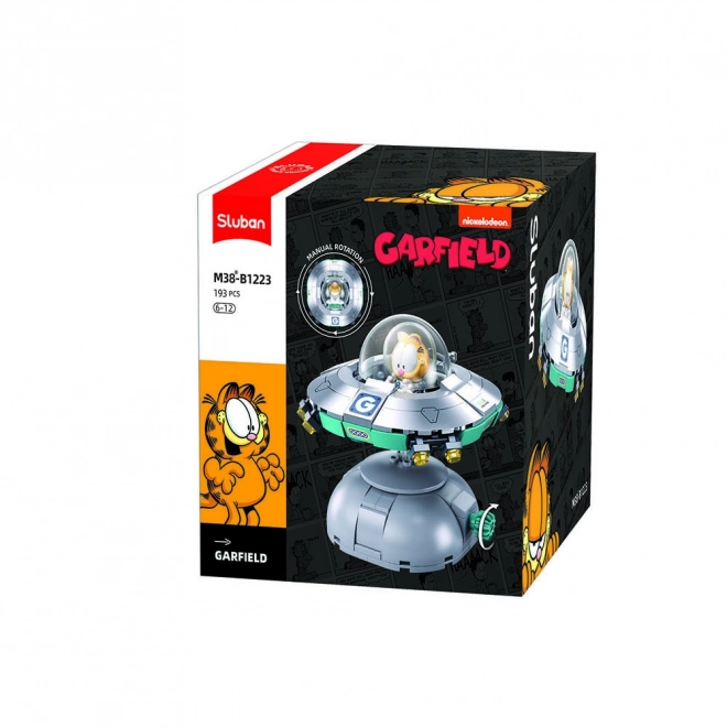Sluban Klocki Garfield w podróży do kosmosu