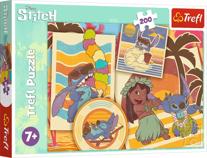 Puzzle Lilo & Stitch 200 elementów