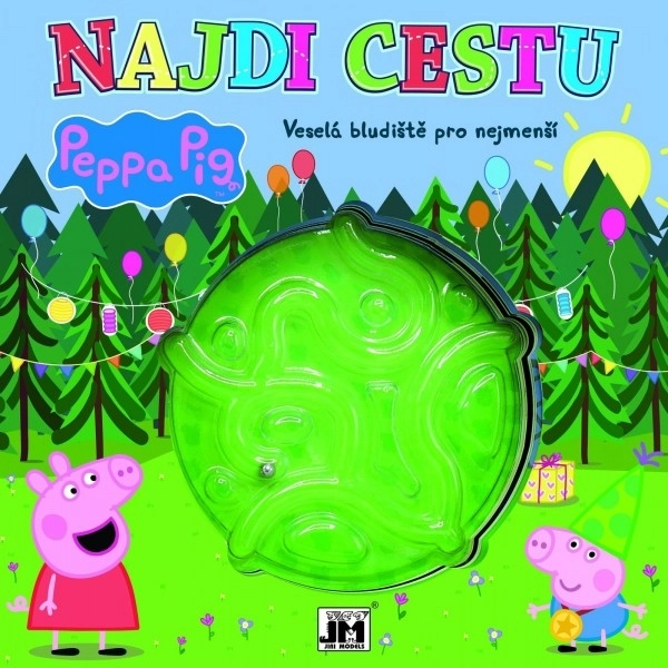 Wesołe labirynty Świnka Peppa dla najmłodszych