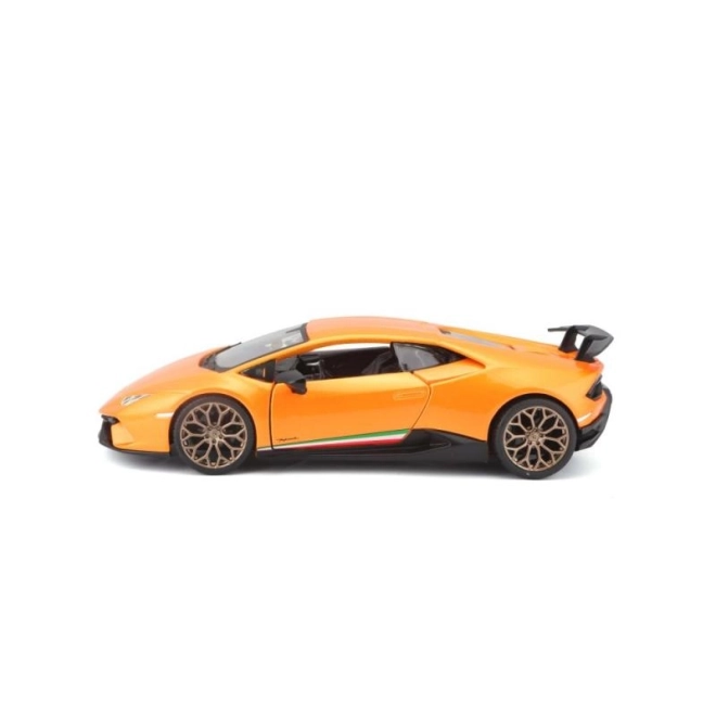 Lamborghini Huracan Performante pomarańczowy model 1:24