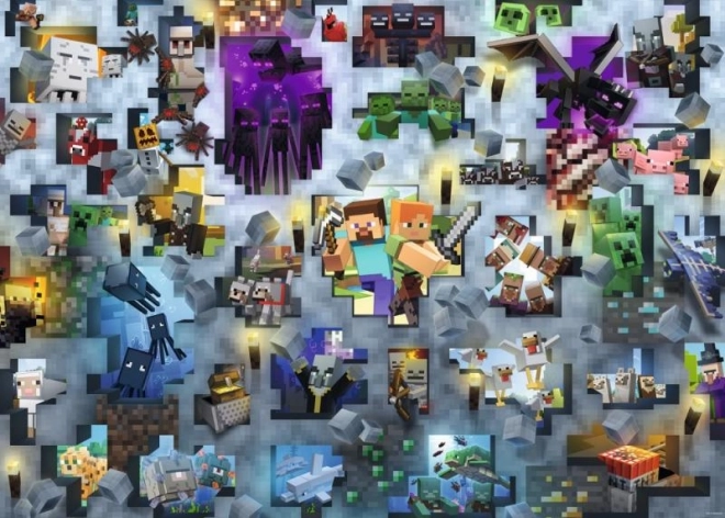 Układanka Wyzwaniowe: Minecraft 1000 elementów