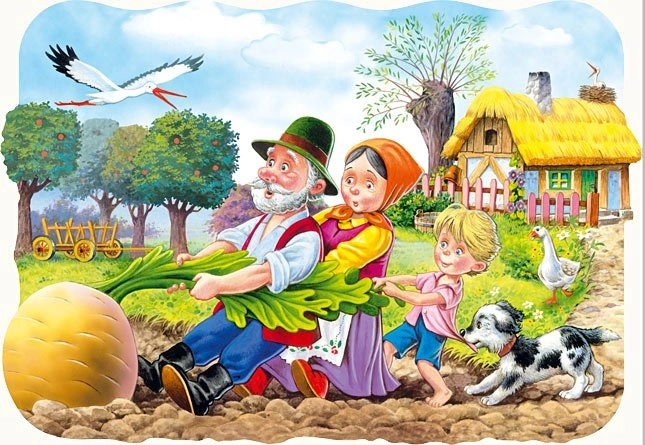 Puzzle 30 elementów – Wielka rzepka