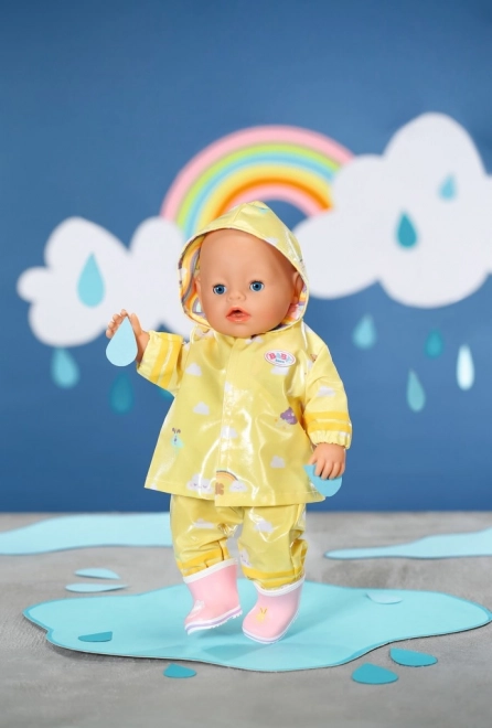 BABY born Deluxe zestaw przeciwdeszczowy dla lalek 43 cm