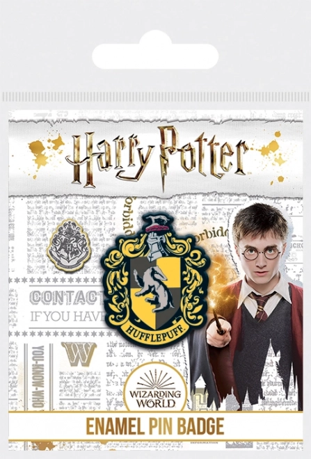 Emaliowana przypinka Harry Potter – Hufflepuff 25 mm