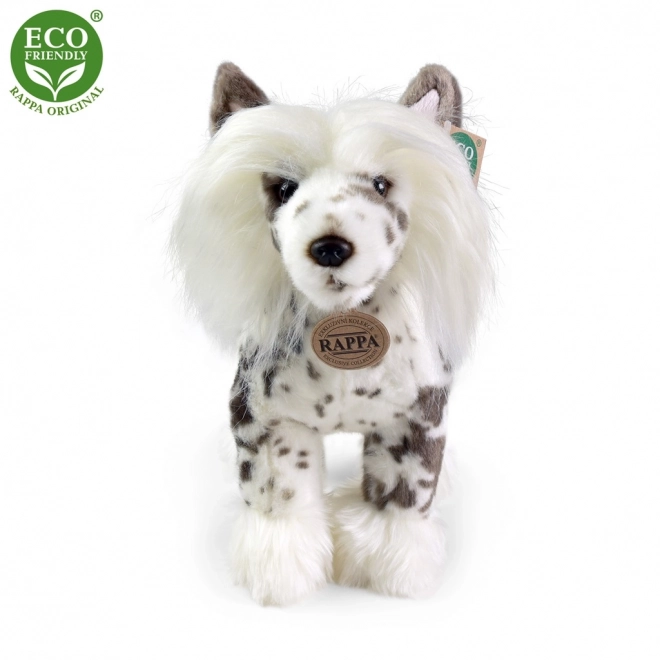 Rappa Pluszowy pies Chiński grzywacz stojący 25 cm ECO-FRIENDLY