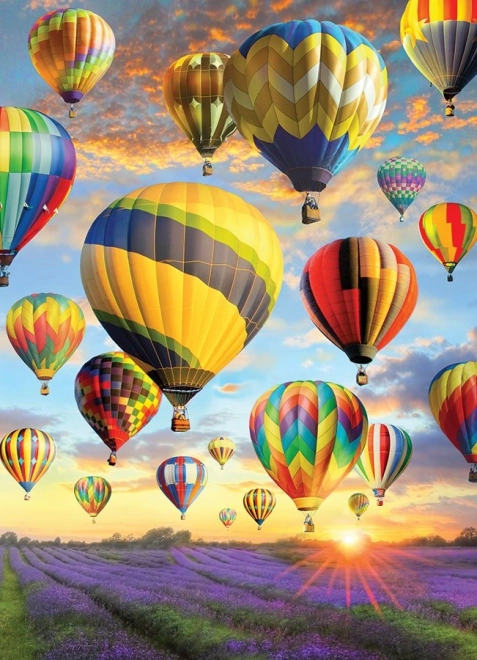COBBLE HILL Puzzle Balony na gorące powietrze 1000 elementów