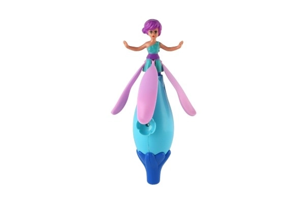 Latająca wróżka lalka plastikowa 17 cm w pudełku 8x24x6cm
