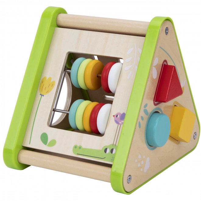 Montessori sensoryczna skrzynka XXL 6w1 od Tooky Toy