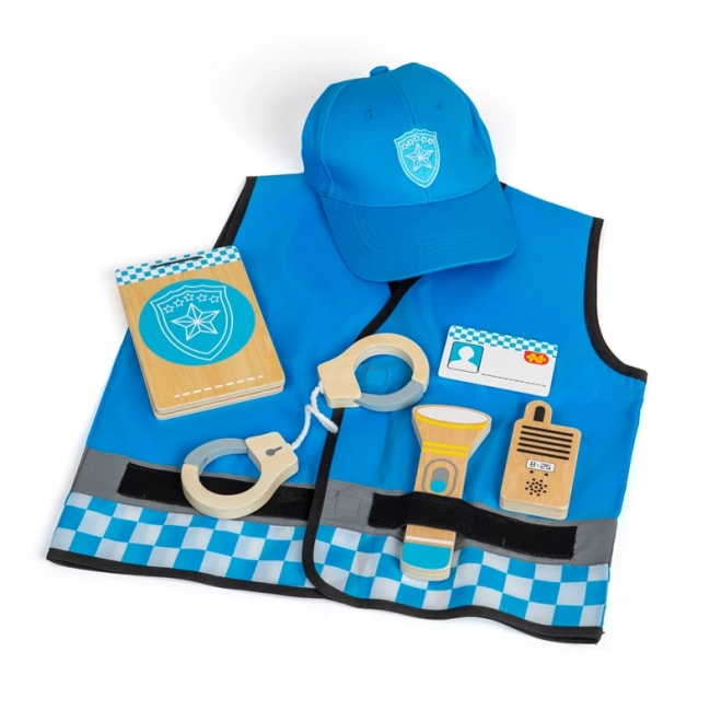 Bigjigs Toys Kostium policjant