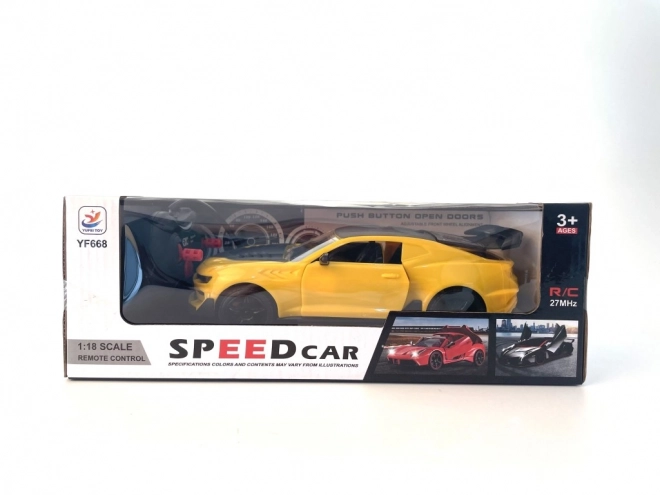 Sportowe RC auto czerwone
