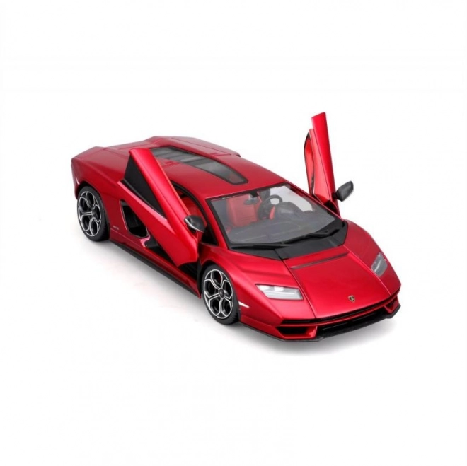 Bburago 1:24 Plus - Lamborghini Countach LPI 800-4 - Czerwony
