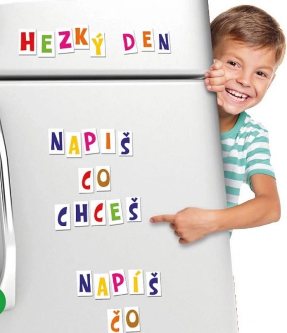 Magnetyczne literki na lodówkę