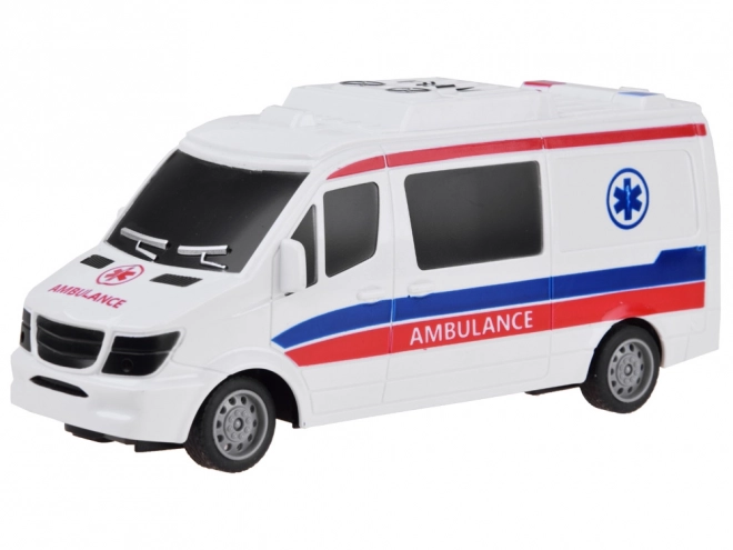 Auto na zdalne sterowanie - karetka