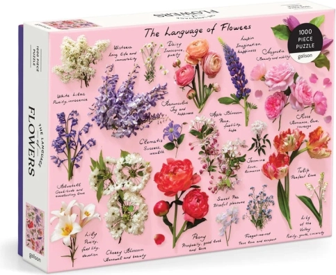 Puzzle Galison Język Kwiatów 1000 Elementów