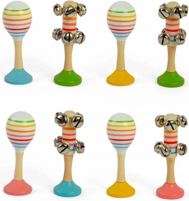 Bigjigs Toys zestaw marakasy i dzwoneczki