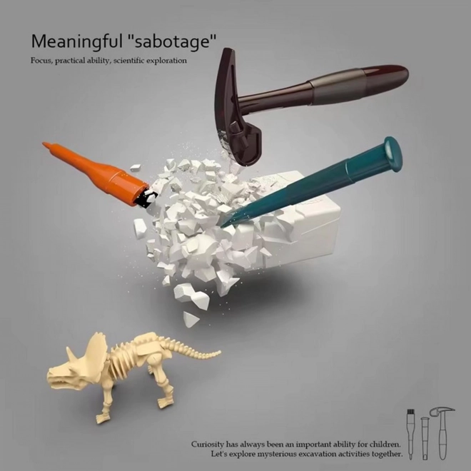 Wykopuj Dinozaury: Mały Archeolog