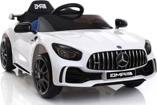Auto na akumulator Mercedes GTR biały