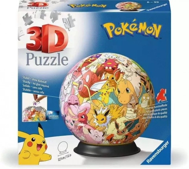 3D puzzle kula PokéMon
