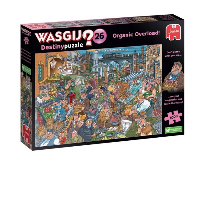 Puzzle 1000 elementów Wasgij Tłumy na targu