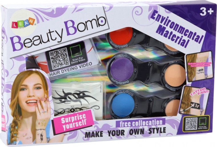 Kolorowe cienie do włosów