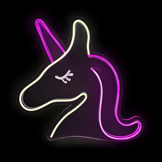 2Kids Toys LED neonowa lampka jednorożec różowo-biała