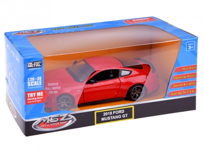 Model metalowy Ford Mustang GT 2018